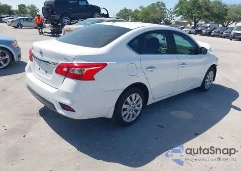 2017 Nissan Sentra Sv из США, поврежденный, VIN 3N1AB7AP4HL721264